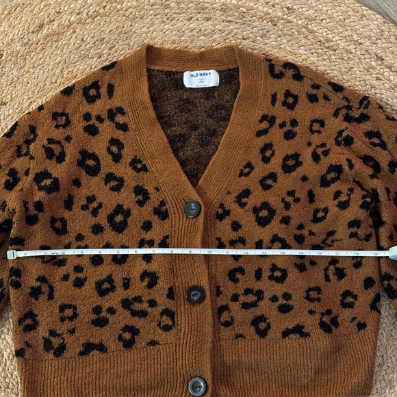 Semi-cropped knitted cardigan - Picture 5 of 7